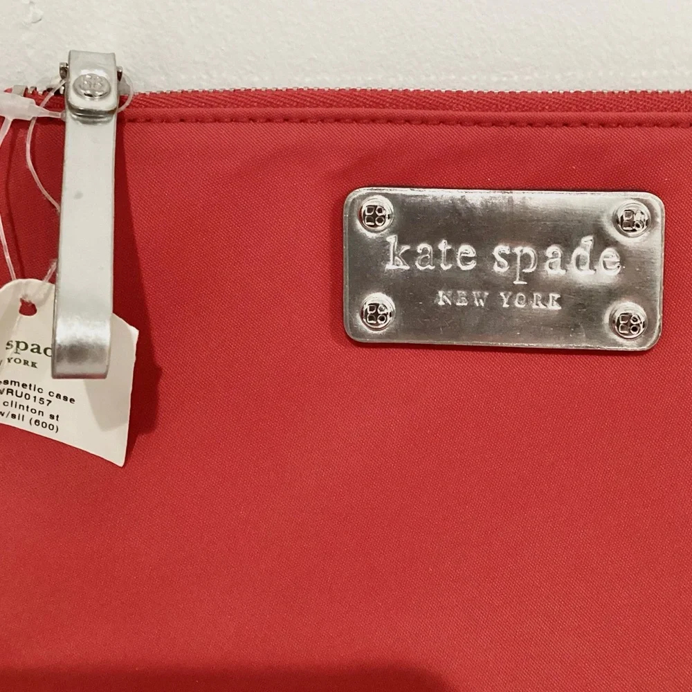 Kate Spade Retired Clinton Street Lacquered Large Pouch NWT - Picture 3 of 5